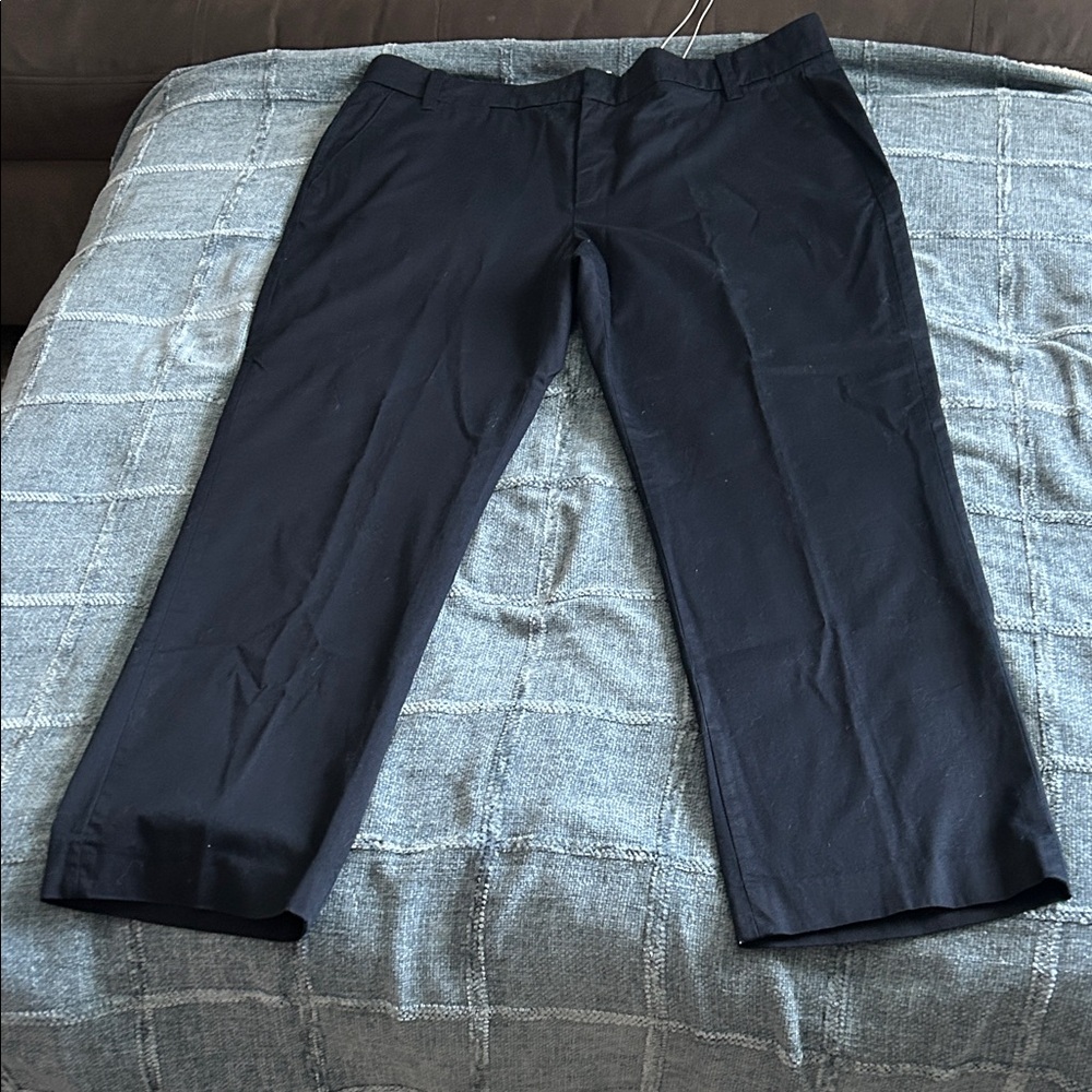 Vince Women's Dark Navy Cropped Pants